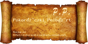Pokoráczki Pelbárt névjegykártya
